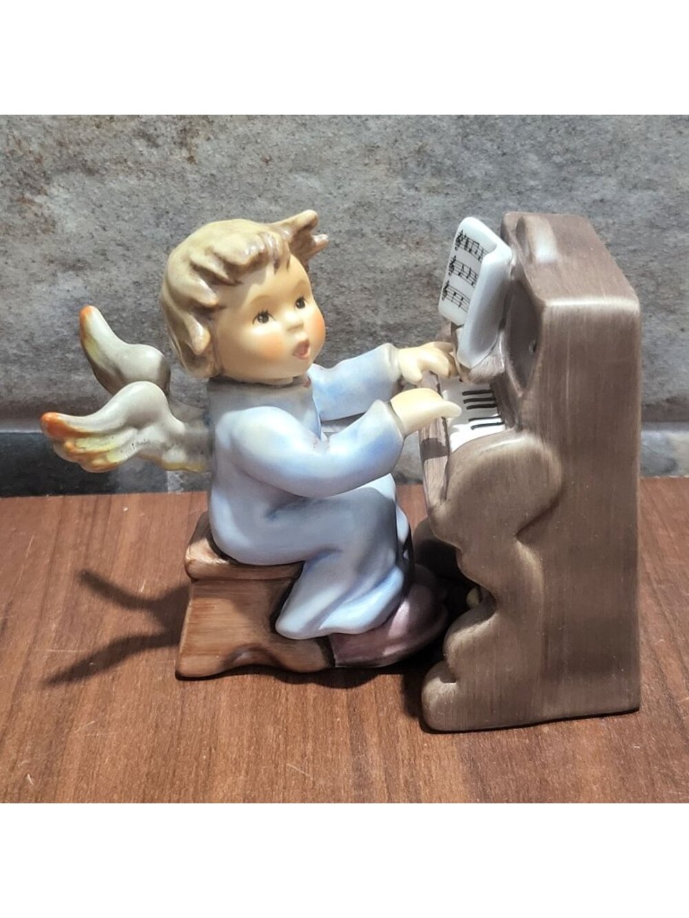 Hummel Precious Pianist Angel Piano Figurine 2135/C Goebel Germany TMK 8